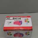 FLSEPAMB Balloon Pump, Electric Balloon Pump,Portable Dual Nozzles Electric Balloon Air Pump 110V 600W, Electric Balloon Inflator with Tying Tool, Colored Ribbons for Party Decoration