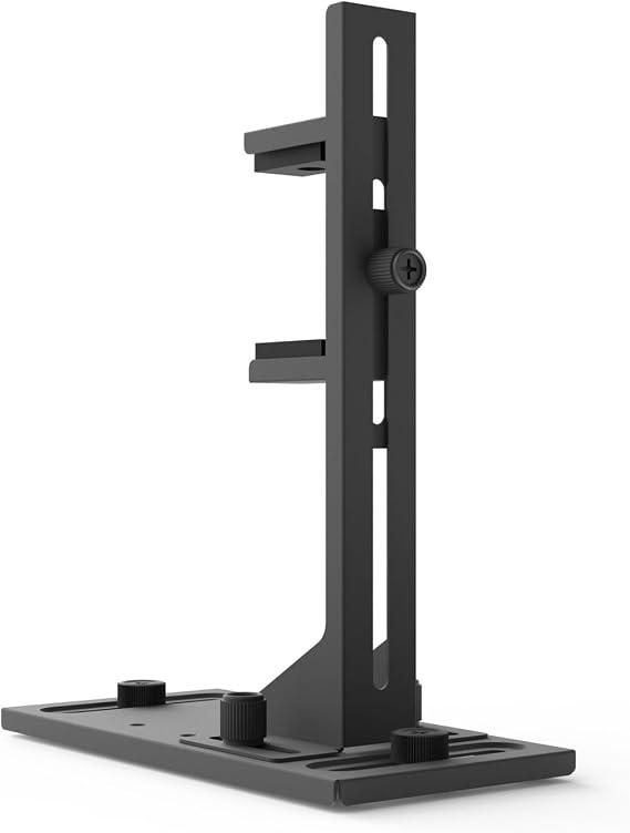 Zalman VS2 GPU Support Bracket, Adjustable Anti-Sag Graphics Card Holder | Screw-mounted GPU brace fits PSU shrouds or fan mounts, adjustable support for heavy GPUs like 5080 series
