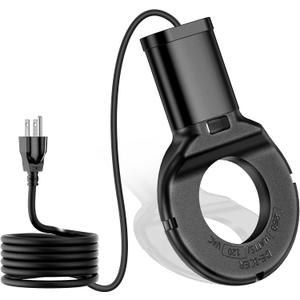 250 Watt Utility De-Icer Submergible Cast Aluminum Chicken Water Heater for Livestock Tank Heater Winter Bird Bath Heater (1, Black)