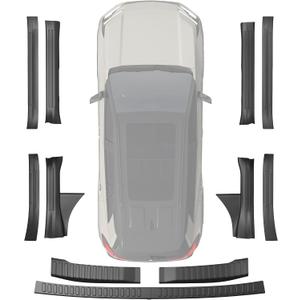 Door Sill Protector for Toyota RAV4 Hybrid 2026 Trunk Door Sill Guard 11PCS