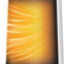 GiveBest Portable Space Heater - 1500W Quiet & Energy Efficient Overheat & Tip-Over Protection, Fast Heating PTC Technology, Ideal for Bedroom, Office & Desk Use, White