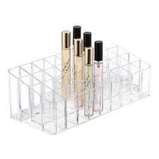 Rollerball Perfume Organizer, 36 Spaces Clear Acrylic Perfume Storage Holder Beauty Scent Holder, Essential Oil Storage Holder Organizer, Makeup Lipgloss Lipstick Display Case