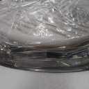 Siljoy Modern Crystal Chandelier 16-Light Brushed Nickel 2-Tiers K9 Crystal Raindrop Chandelier Luxury Flush Mount Crystal Pendant Ceiling Light Fixture for Dining Living Room Entryway Foyer D31.5''