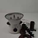 Nutrichef 3 Tier Chocolate Fondue Fountain - Electric Stainless Chocolate Dipping Warmer Machine - Warm & Melt Chocolate, Butter & Cheese - Great for Parties, Events & Weddings - Pot Capacity 16 OZ