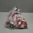 Mr. Pen 36" Red & White Knitted Christmas Tree Skirt, Xmas Tree Skirt, Small Tree Skirt