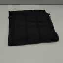 Alynsehom Macrame Table Runner Pure Black Boho Table Runners with Tassels Hand Woven Cotton Table Runner Rustic Farmhouse Table Runners for Bohemian Kitchen Dining Table(12x48in)