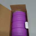 9 Pack Violet Wide Mouth Mason Jar Lids with Silicone Rings,9 Color to Choose, Plastic Mason Jar Lids,Plastic Canning Lids, Fit Ball,Kerr and More (Violet) (Purple)