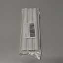 Housoutil Universal Radiator Pipe Cover Sleeve 6Pcs with 2 Decorative Flue Hole Covers Thermal Exhaust Pipe Protection for Bathroom Wall 7.87X0.59 Inches