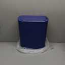 5 Gallon Motion Senor Bathroom Trash Can with Lid, Automatic Garbage Can Touchless, Smart Plastic Waste Basket for Narrow Spaces, Bathroom, Office, Bedroom, Living Room (Blue)