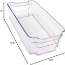 Dial Industries Multi-Purpose Organizer, 12-1/2 x 6-1/4 x 3-1/2 Inches, Clear (B673)