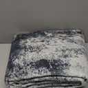 Toneed Abstract Area Rug 5x7 Modern Washable Rug Soft Non Slip Rug Low Pile for Bedroom Living Room Dining Room Slate Grey