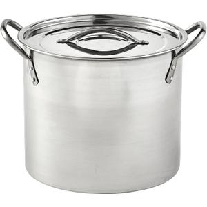 GC Stock Pot With Lid Stainless Steel 12Qt.