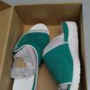 Dr.Scholl's SHOES womens Time Off Set (7, Court Green Microfiber)