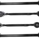 4Pcs Suspension Kits AUQDD K660156 x2 K660157 x2 Rear Control Arm (Trailing Arm) Fit For 04-07 Bu-ick Rainier /02-08 Chevy Trailblazer/GMC Envoy /02-04 Olds Bravada /05-08 Saab 9-7X