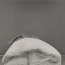 NTBAY Queen Comforter - Down Alternative Comforter Duvet Insert, All Season Bedding Quilted Comforter with Corner Tabs, Machine Washable, Soft Comforter Only, White (Queen(90x90 Inch) Pack of 1)