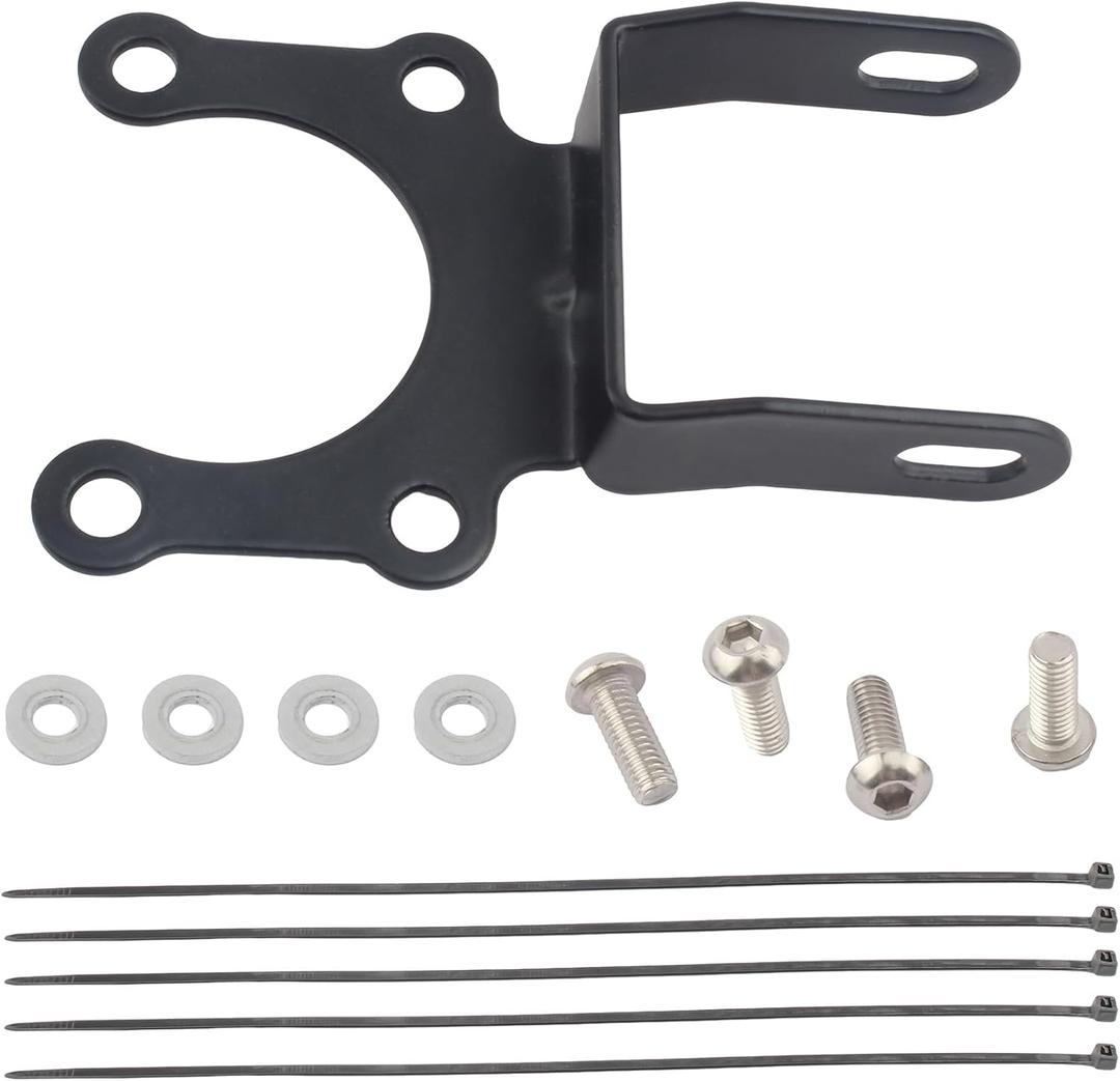 Front Light Bracket Motorcycle Headlamp Mount Bracket Compatible with Sur Ron LBX/S Segway X160 X260 Talaria Sting R MX3 MX4 Ebike