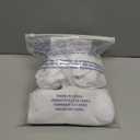 ZAPLES Baby Non Slip Grip Crew Socks with Anti Skid Soles for Infants Toddlers Kids Boys Girls (4-7 Years, White)