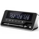 Smart Wireless Meat Thermometer Digital, Instant Read, Long Bluetooth Range, Alarm, High-Temp-Resist Food Thermometer, Grilling BBQ Accessories for Smoker, Cooking, Oven, Rotisserie, Black (Silver)