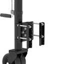 2000 lbs Upgraded Boat Trailer Jack, 10" Lift, Bolt On Trailer Jack for RV, Boat and More, Black