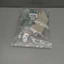 OLETHA Square Tissue Box Cover - Aesthetic Desk Decor for Room, Home & Office - Tissues Cube Boxes Holder - Light Taupe, Set of 2