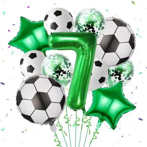 11-pack Soccer Balloons，32 Inch Soccer Balloons Set For Soccer Party Sports Anniversary Baby Baptism Decoration (7)