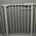 BalanceFrom Walk Thru Safety Gate for Baby and Pets, Doorways, Stairways, Hallways, Fits 29.1-38.5 Inch Openings, 36 Inch Height, Graphite