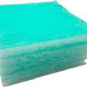 Paint Booth Exhaust Fiberglass Filter Pad, Paint Arrestor for Spray Booth (50/case, 20" x 20")