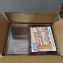 STORi Chloe Space-Saving Clear Drawer Organizer (4 Tall Drawers) Sort Office, Kitchen, Beauty Supplies, Makeup, Pens, Jewelry, Stationary, Made in USA