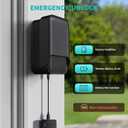 Moquin Smart Key Lock Box, TTLock APP Control, Fingerprint, Manual Keys, Access Card, EKey and Passcode Unlock, Electronic Bluetooth Wireless Lock Box for Airbnb Realtor House Office