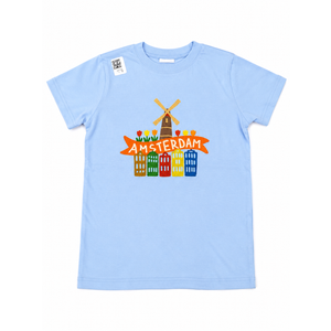 Amsterdam Summer Vacation Vintage T-Shirt 4T