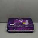 Poise Overnight Incontinence & Postpartum Pads for Bladder Leaks, 8 Drop Extra Coverage, 36 Count (Long)