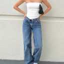 SweatyRocks Women's Asymmetrical Hem Slim Fit Tube Tops Strapless Sleeveless Crop Top (White, L)