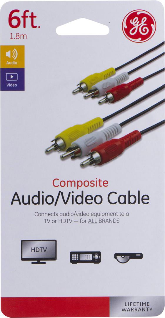 6 Ft Audio/Video Cable