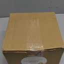 R-kay 100 Pack 7 Inch Clear And Gold Plastic Plates - Gold Rimmed Sturdy, Durable And Heavy duty Gold Plastic Dessert Plates Disposable - Appetizer Plates Disposable For All Occasions