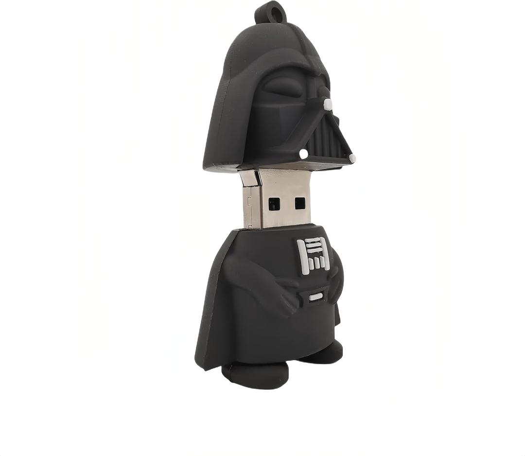 128GB Novelty Cute USB Flash Drive Lovely Pendrive Memory Stick Thumb Drive Data Storage Jump Drive (Knight)