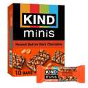 KIND Minis, Peanut Butter Dark Chocolate, 0.7 Oz (Pack Of 10) BB:14 Mar 2026
