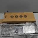 Shower Caddy Hanging Bathroom Organizer: Rustproof Shelf for Inside Shower - No Drilling Racks Over Showerhead - Bath Shelves for Shampoo Soap (Silver)