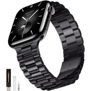 Compatible with Apple Watch Band 44mm 45mm 42mm 46mm 49mm for Men Women, Stainless Steel Metal iWatch Band for Apple Watch Series 11/10/9/8/7/6/5/4/3/2/1/SE/SE2/SE3 Ultra3/2/1 (No case)