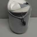 Bespilow Travel Pillow for Sleeping,Cervical Neck Support Pillow for Neck Pain Relief,Lightweight Ergonomic Memory Foam Camping Pillow,Portable Contour Pillows w/Travel Storage Bag,Cooling Cover