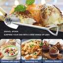 10 x Father's Day Gifts,Gifts for Dad from Daughter Son,Stainless Steel Ice Cream Shovel for Dad Birthday Christmas Fathers Dad day Gifts