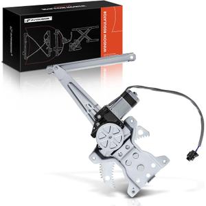 A-Premium Rear Driver Side Power Window Regulator with Motor (2-Pin)