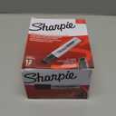 Sharpie Magnum Permanent Markers, Oversized Chisel Tip, Black, 12 Count - Office, Home, Teacher Supplies, Great for Poster Boards