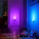 Night Lights Plug Into Wall [2 Pack], Color Changing Night Light for Kids, 8-Color RGB LED Nightlight with Dusk to Dawn Sensor for Bathroom Decor, Children Room, Gift