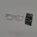 Gaoye Transparent, Clear Blue Light Glasses for Computer & Gaming - Anti UV Ray Lenses, Scratch-Resistant & Comfort Fit (Medium)