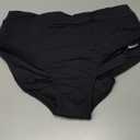 Leovqn Period Swimwear Bikini Menstrual Leakproof Swim Bottoms UPF 50+ Waterproof Brief Light Flow for Women Girls Teens Black XXL