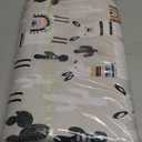 BABYBOET Splat Mat for Baby  Under High Chair Floor Mat Protects Wood, Vinyl and Carpet from Spills  Waterproof 4 Layer Baby Mat with Anti-Skid Backing Deters Bunching and Sliding (51 x 51) (Grey Alpaca)