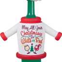 Hallmark Keepsake Christmas Ornament 2022, White or Red Wine Plastic Christmas