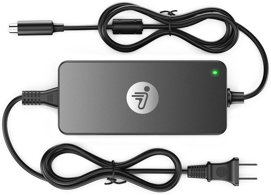 Original 42V 1.7A Replacement Battery Charger for Segway Ninebot, Compatible with G30LP ES1 ES2 ES3 ES4 F2 Plus F2 Pro E2 Pro F30 F40 E22 E25 D38 - Universal Power Adapter for Xiaomi M365 Bird Lime