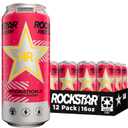 Rockstar Recovery Strawberry Lemonade, 16 Fl Oz (Pack of 12)  BB 1/29/26