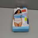 Hanes Women's Organic Cotton Panties Pack, ComfortSoft Underwear, 6-Pack (8)